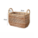 Straw Basket Set 3 Pcs